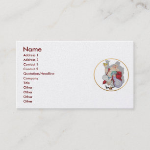 Lucky Buddha Business Card Visitenkarte