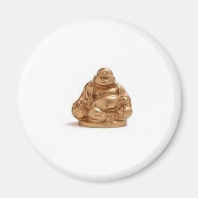 Lucky Buddha Magnet (Vorne)