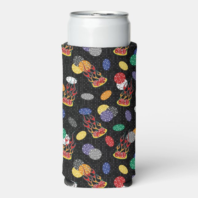 Lucky Casino Dice Selters Dosenkühler (Seltzer Vorderseite)