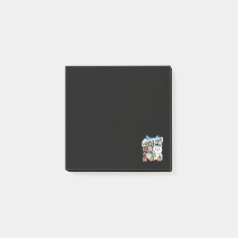 Lucky Cat Art – Maneki Neko with Gold Coin Post-it Klebezettel