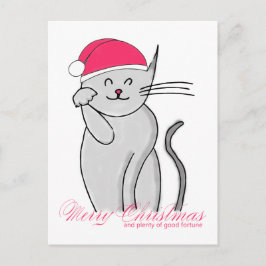Lucky Cat Frohe Weihnachten & viel Glück