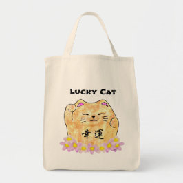 Lucky Cat (Maneki Neko) - "Lucky Cat" Tragetasche
