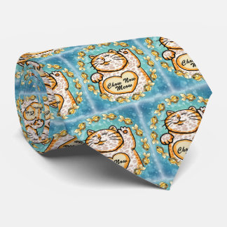 Lucky Cat Meow Krawatte