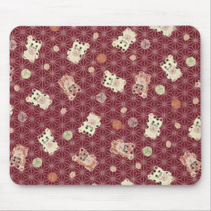 Lucky Cat Mouse Pad Mousepad