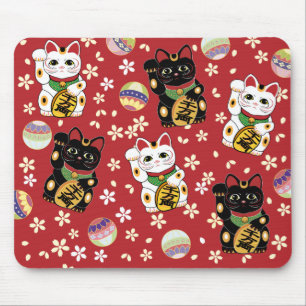 Lucky Cat Mousepad
