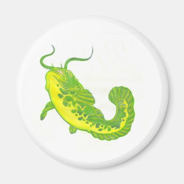 Lucky Catfish Magnet (Vorne)