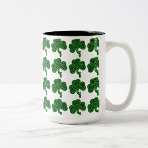 Lucky Celtic Kleeblatt Tasse
