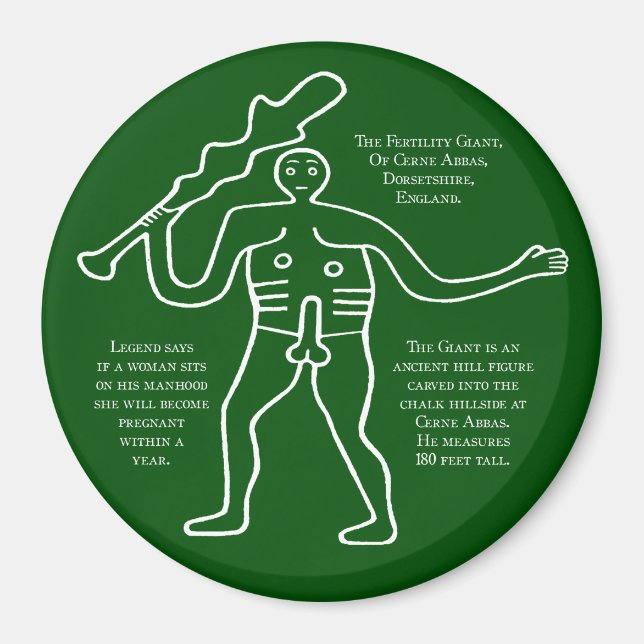 Lucky Cerne Giant, Riesenmagnet Magnet (Vorne)