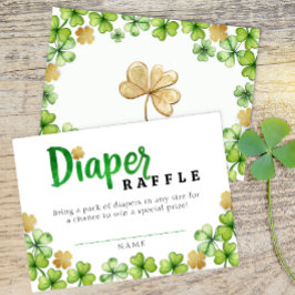 Lucky Charm Baby Diaper Raffekarte Begleitkarte