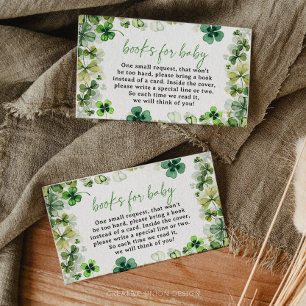 Lucky Charm Baby Duschbücher für Babykarten Begleitkarte