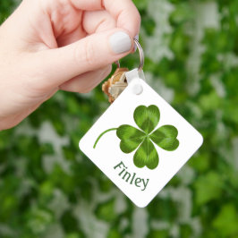 Lucky Charm Clover Vintage Personalisierte Viel Gl Schlüsselanhänger