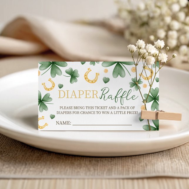 Lucky Charm Diaper Raffle Insert (Von Creator hochgeladen)