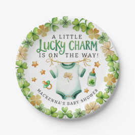 Lucky Charm Irish Baby Dusche Party Teller