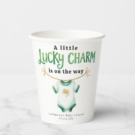 Lucky Charm Irish Baby Duschpapier Tassen Pappbecher
