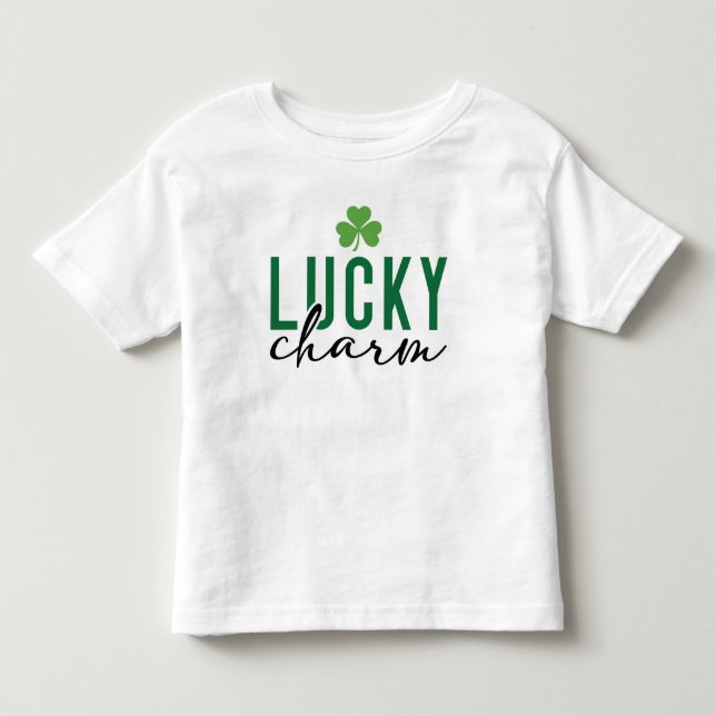 Lucky Charm Kleinkind T-shirt (Vorderseite)