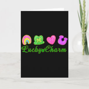 Lucky Charm Patricks Day Mama Lustiges Geschenk Te Karte