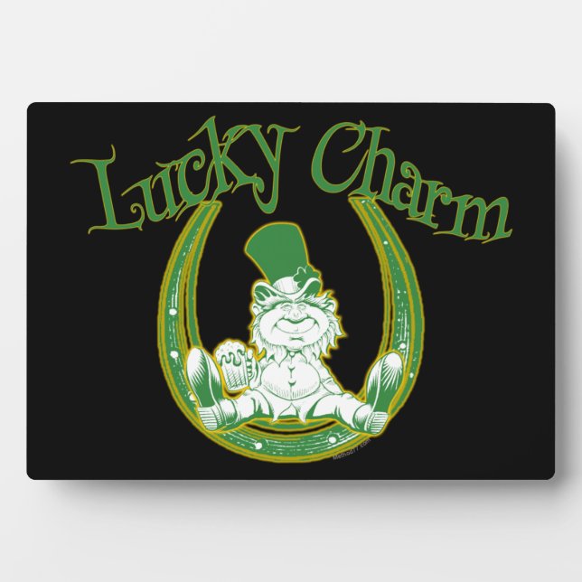 Lucky Charm Plaques Fotoplatte (Vorderseite)