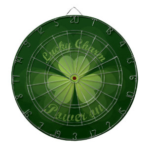 Lucky Charm Power On Dartscheibe