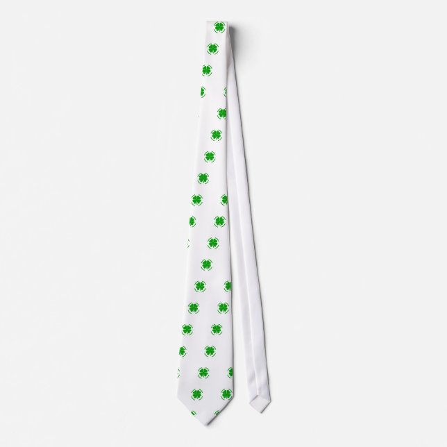 Lucky Charm St. Patrick's Day-Geschenk Krawatte (Vorderseite)