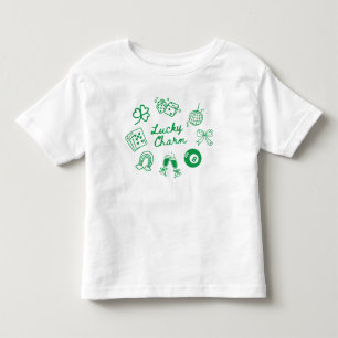 Lucky Charm St. Patricks Day Glücksklee Kleinkind T-shirt