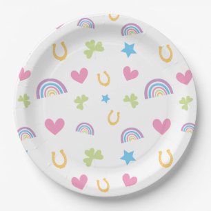Lucky Charm St. Patrick's Day Plate Pappteller