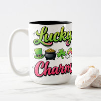 Lucky Charm St. Patrick's Day Regenbogen Goldtopf