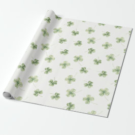 Lucky Charm St. Patricks Glückliches Kleines Kleeb Geschenkpapier