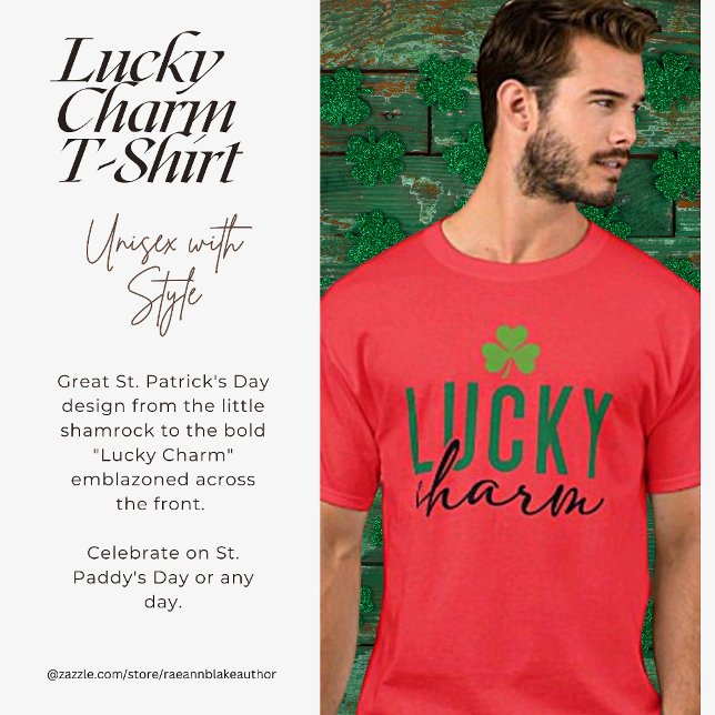 Lucky Charm und Kleeblatt Unisex T - Shirt (Von Creator hochgeladen)