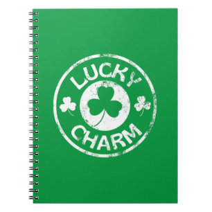 Lucky Charm Vintag St Patrick's Day Notizblock