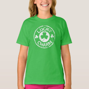 Lucky Charm Vintag St Patrick's Day T - Shirt