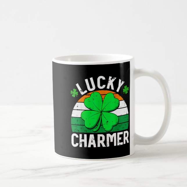 Lucky charmer shirts boys kids girls funny st kaffeetasse (Rechts)