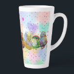 Lucky Charms Milchtasse<br><div class="desc">The Lucky Charms they are a group of very lucky and cute Friends of Animals a rabbit,  penguin,  capybara,  duck,  fox,  koala and elephant with beautiful and colorful patterns spreading luck as they go along the road of happy life journey.</div>