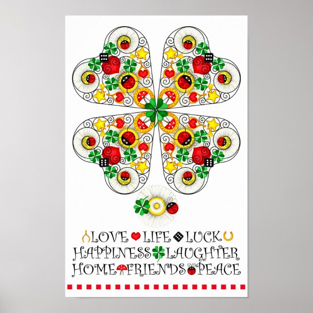 Lucky Charms Poster (Vorne)