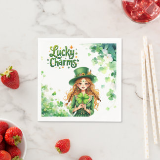 Lucky Charms St Patrick's Day Paper Napkin Serviette