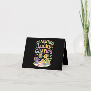 Lucky Charms unterrichten Lehrer St Patricks Day Karte