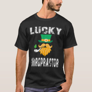 Lucky Chiropraktor Leprechaun Saint Patrick's Day T-Shirt