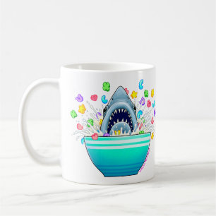 Lucky Chums Shirt (Jaws & Lucky Charms Parody) Kaffeetasse