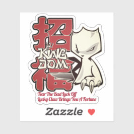 Lucky Claw Aufkleber