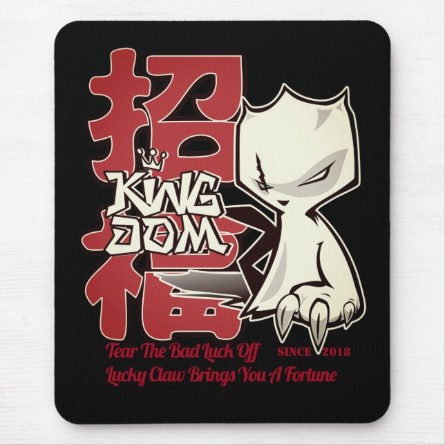 Lucky Claw Charm Mousepad (Vorne)