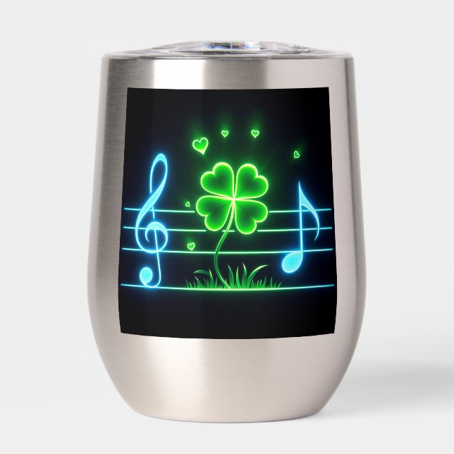 Lucky Closing mit Musiknoten Design (Vorderseite)