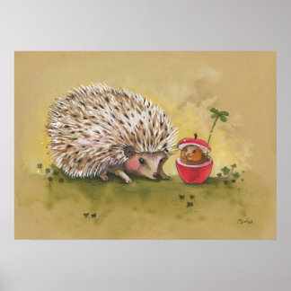 Lucky Closing Nachmittag Großes Poster