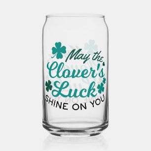 Lucky Clover Charm - Mai der Clover's Luck Shine Dosenglas