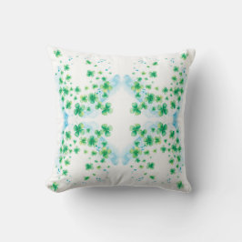 Lucky Clover Design für St. Patrick's Day Kissen