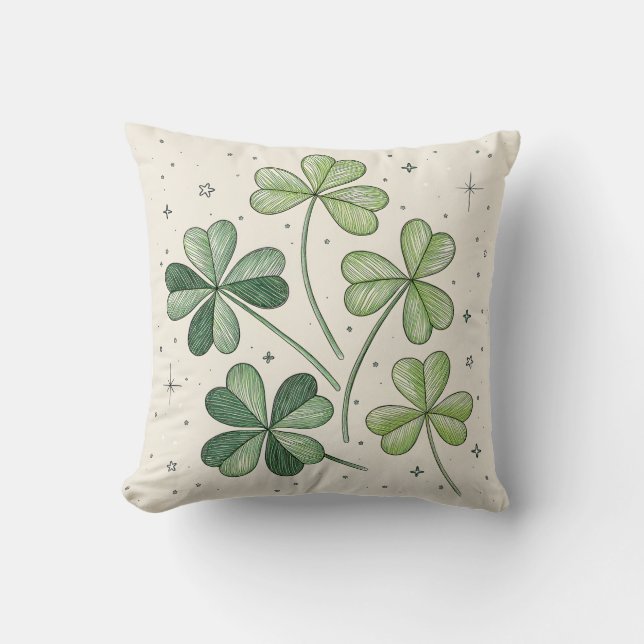 Lucky Clover Dream Cushion & Kissen (Vorderseite)