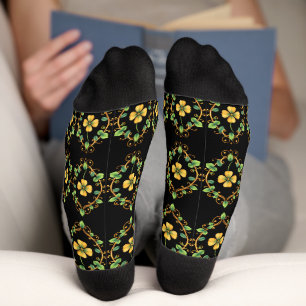 Lucky Clover 🍀 ein zeitloses Symbol guten Glücks Socken
