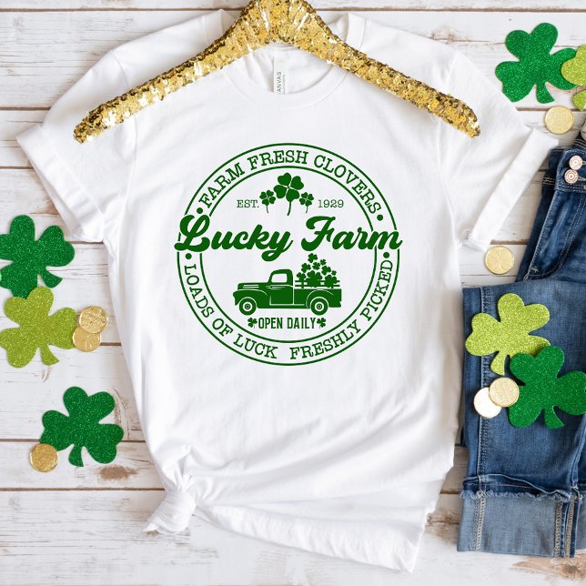 Lucky Clover Farm St. Patrick's Day T - Shirt (Von Creator hochgeladen)