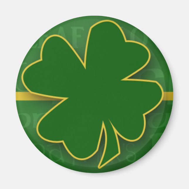 Lucky Clover Magnet (Vorne)