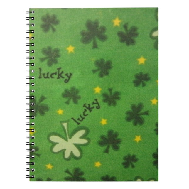 Lucky Clover Notizblock (Vorderseite)