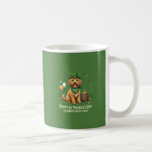 Lucky Cockapoo St. Patrick's Day Kaffeetasse