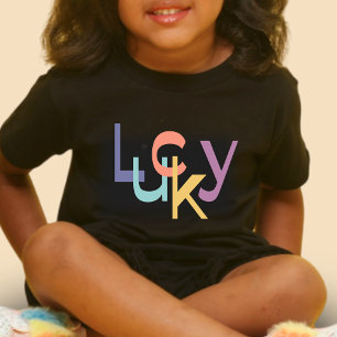 Lucky Colorful Baby T - Shirt DP7Art